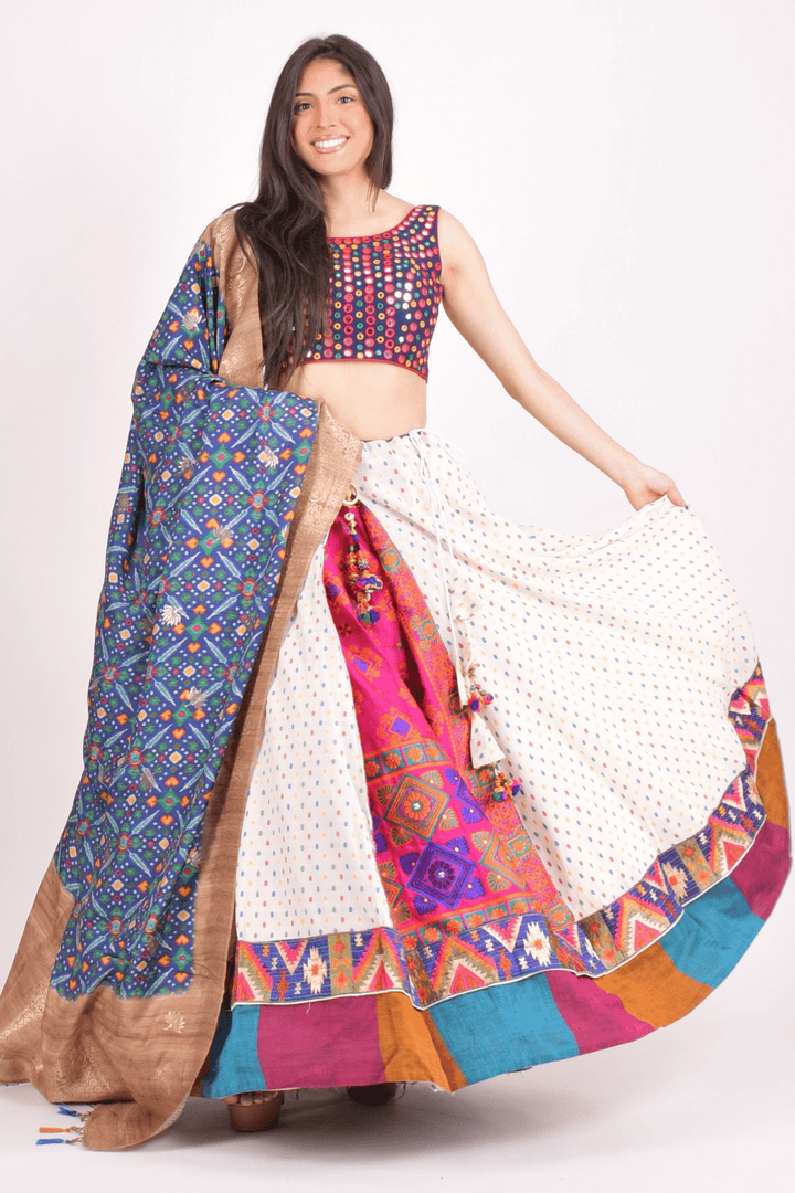 Raas - CHANIYA CHOLI USA - Lulu Jacquard Chaniya Choli