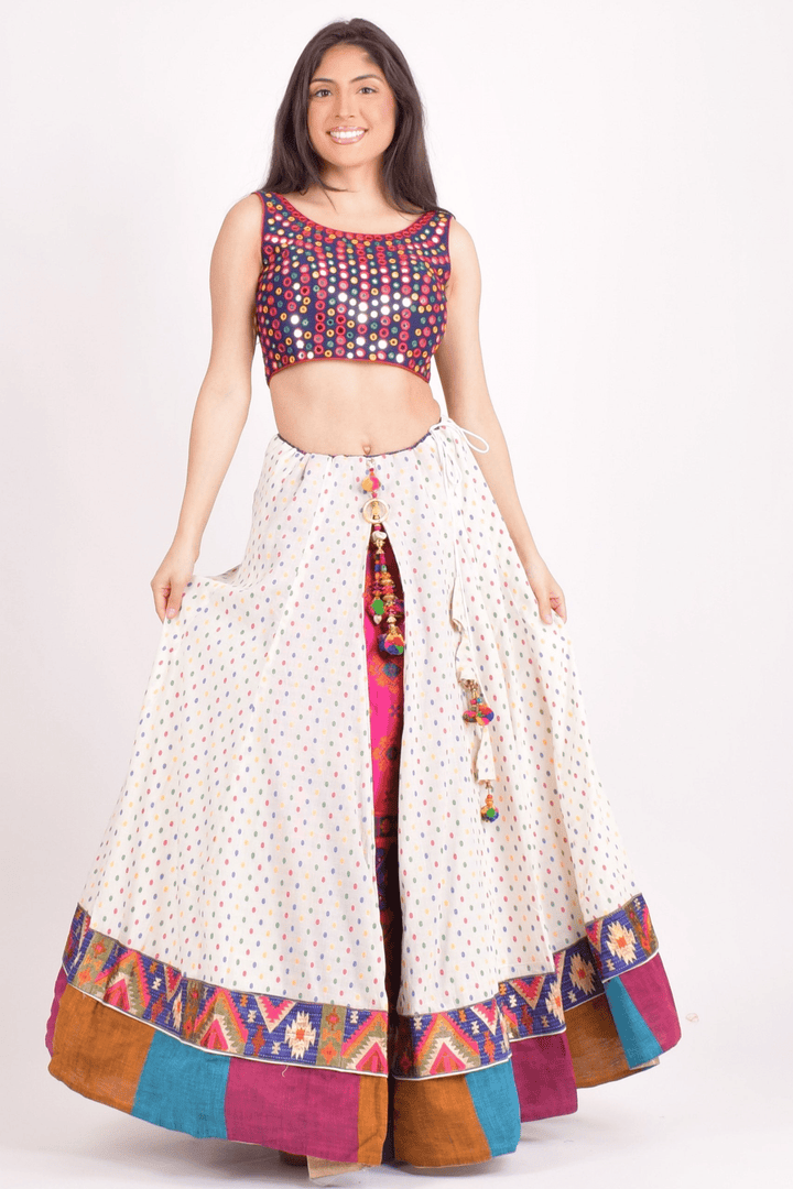 Raas - CHANIYA CHOLI USA - Lulu Jacquard Chaniya Choli