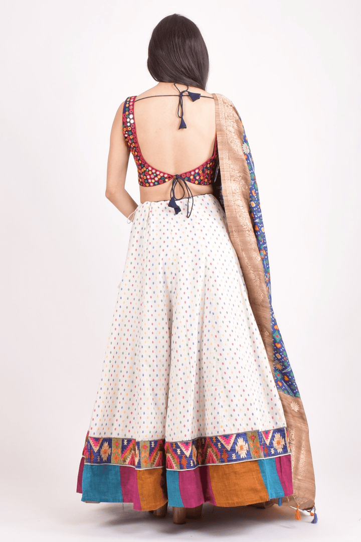 Raas - CHANIYA CHOLI USA - Lulu Jacquard Chaniya Choli