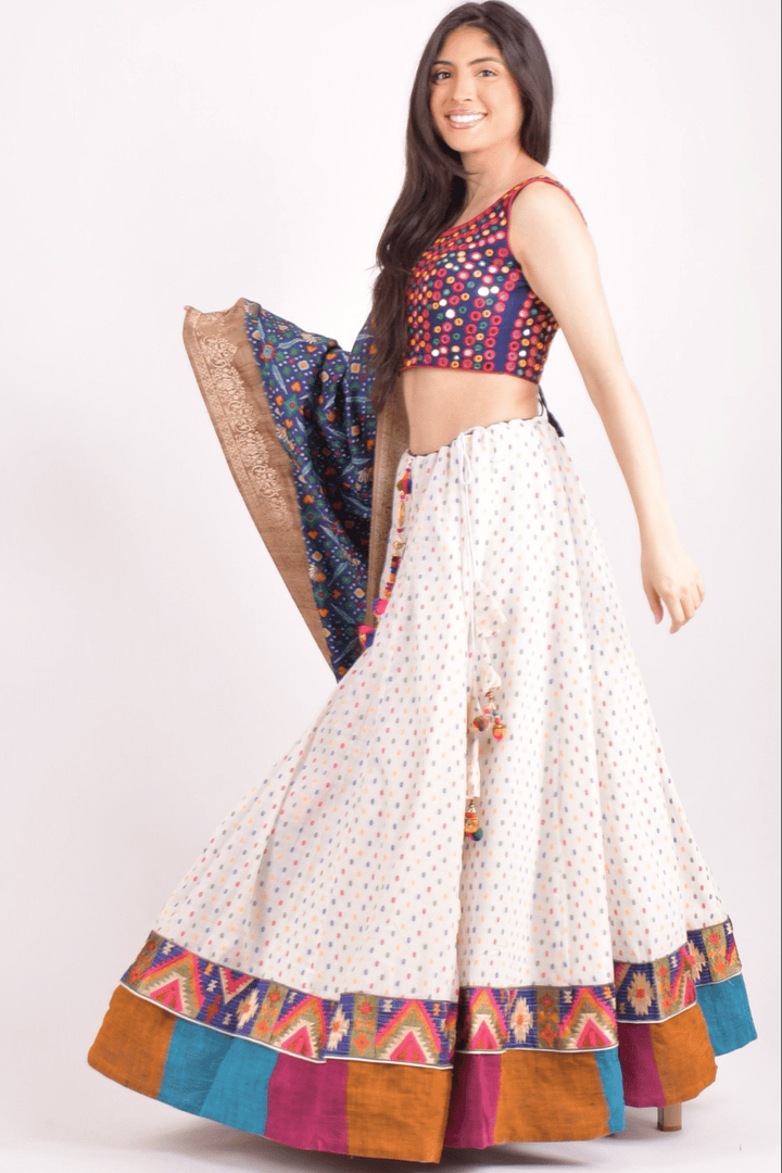 Raas - CHANIYA CHOLI USA - Lulu Jacquard Chaniya Choli