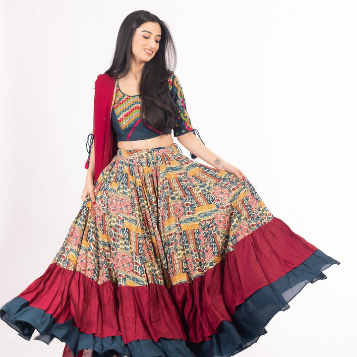 Maelis Full Flare Chaniya Choli Set - Raas