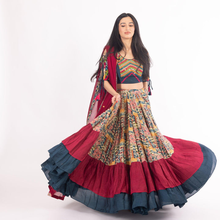 Maelis Full Flare Chaniya Choli Set - Raas
