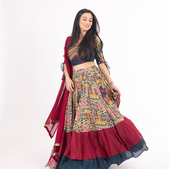 Maelis Full Flare Chaniya Choli Set - Raas