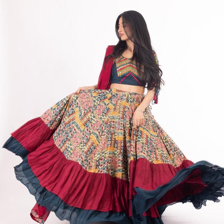 Maelis Full Flare Chaniya Choli Set - Raas