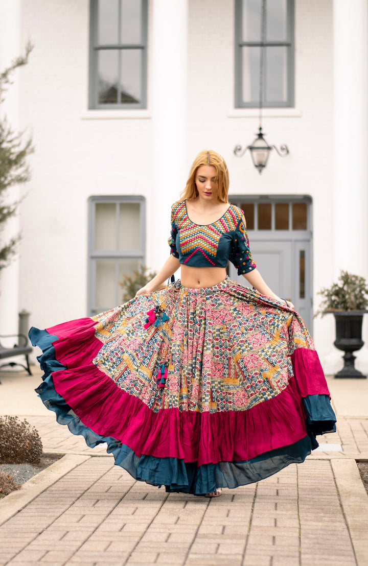 Maelis Full Flare Chaniya Choli Set - Raas