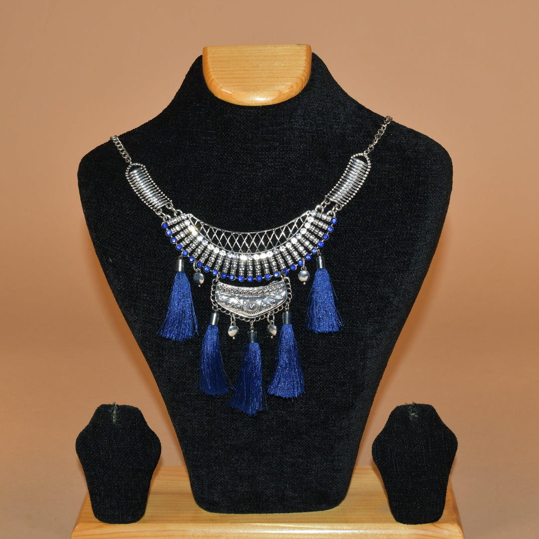Multi Layered Necklace with Embellishments