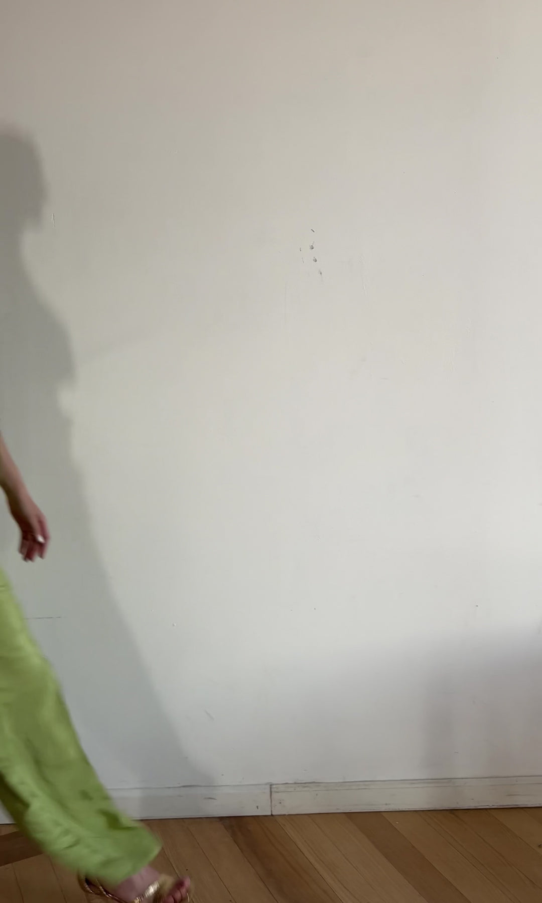 BLR1021 Mable Green Silk Chiffon Top