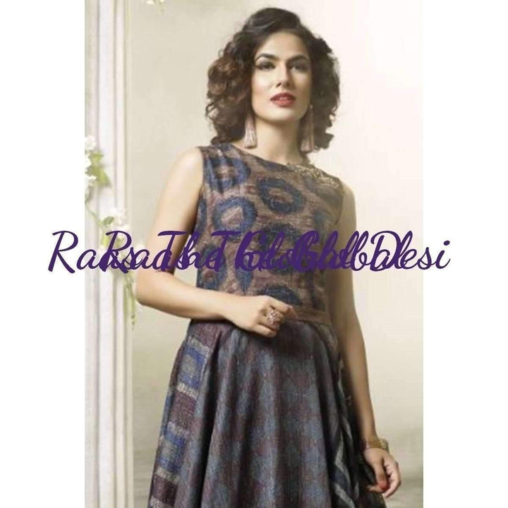 AG1216A - ANARKALI & GOWN