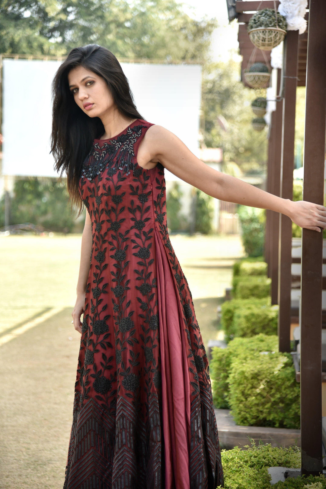 AG1393 - ANARKALI & GOWN