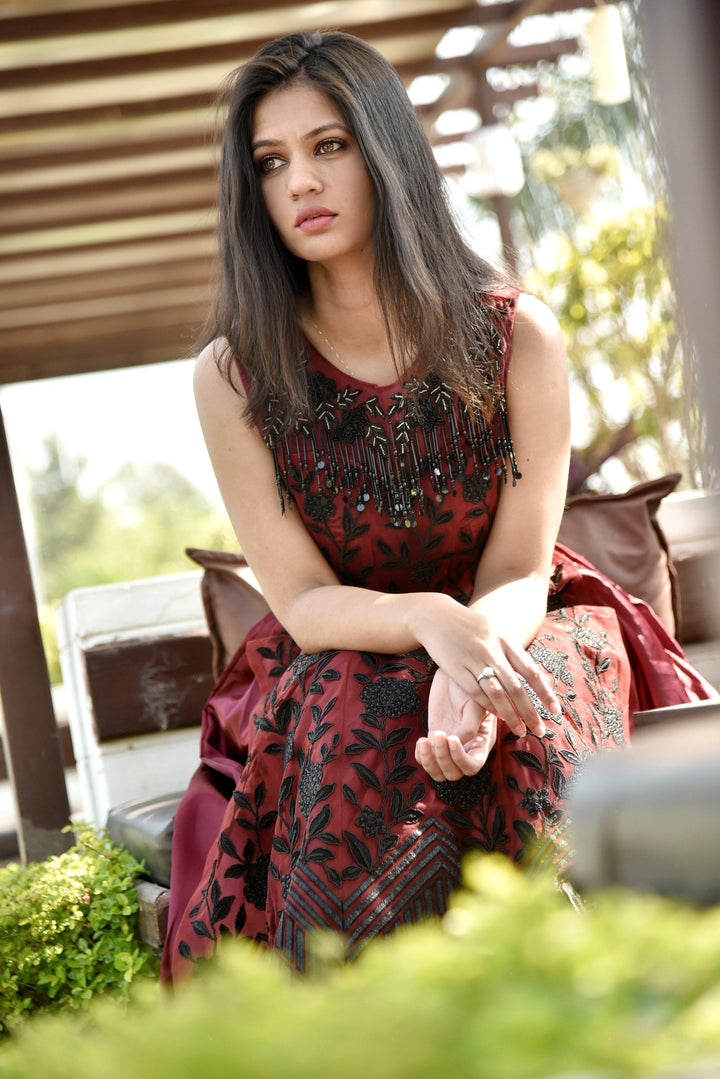 AG1393 - ANARKALI & GOWN