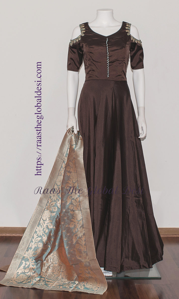 AG1195 - ANARKALI & GOWN