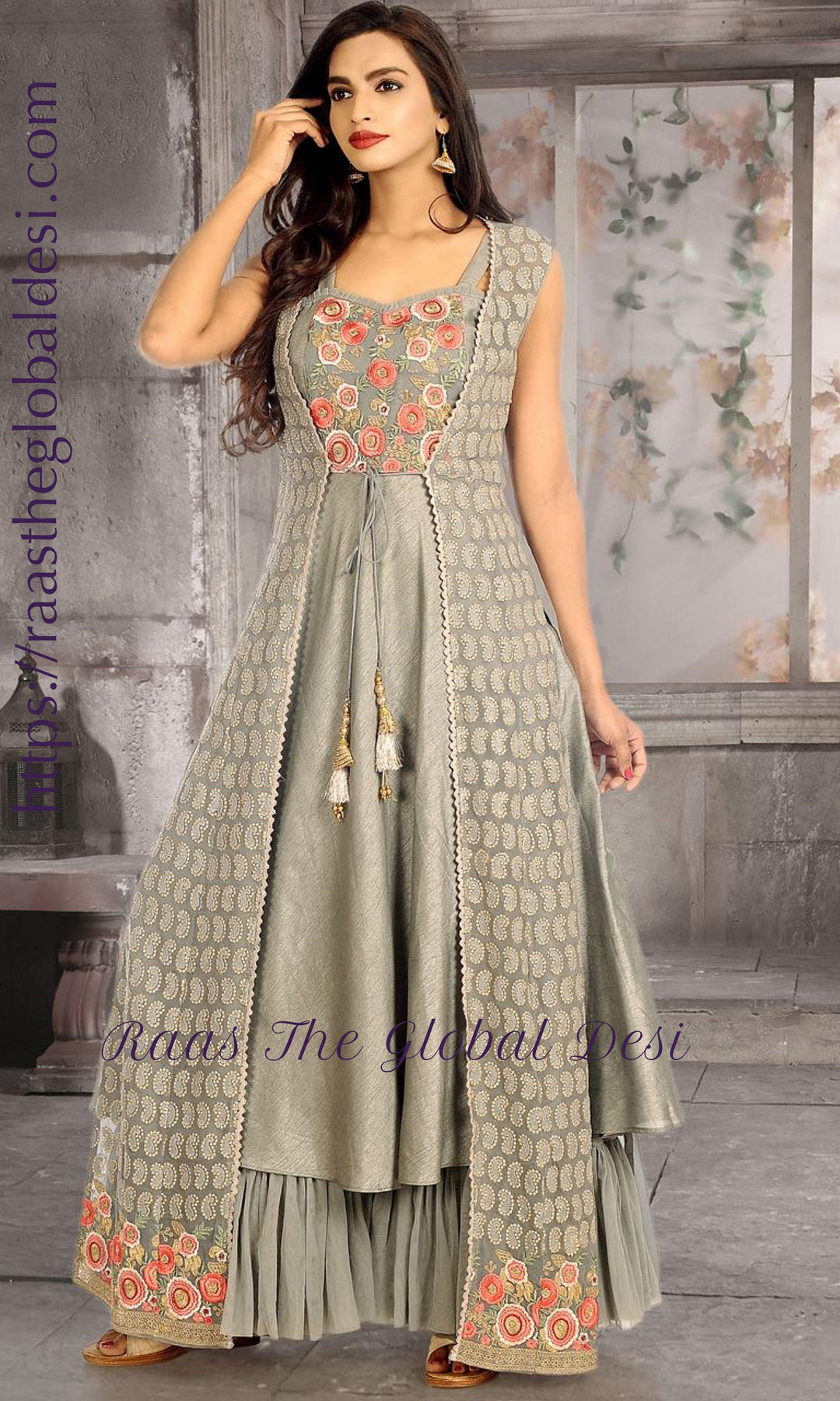 AG1447 - ANARKALI & GOWN
