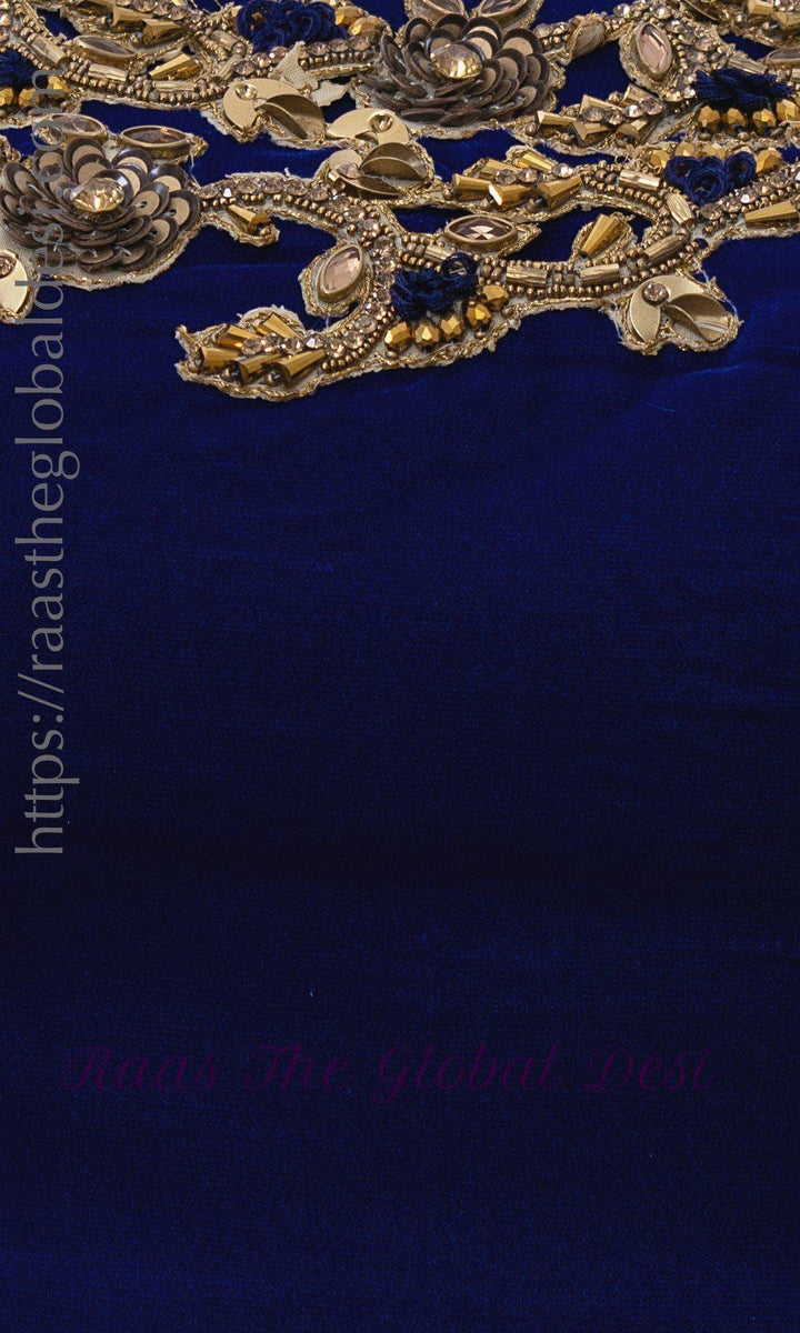 Blue Lehenga - CC2923 - CHANIYA CHOLI