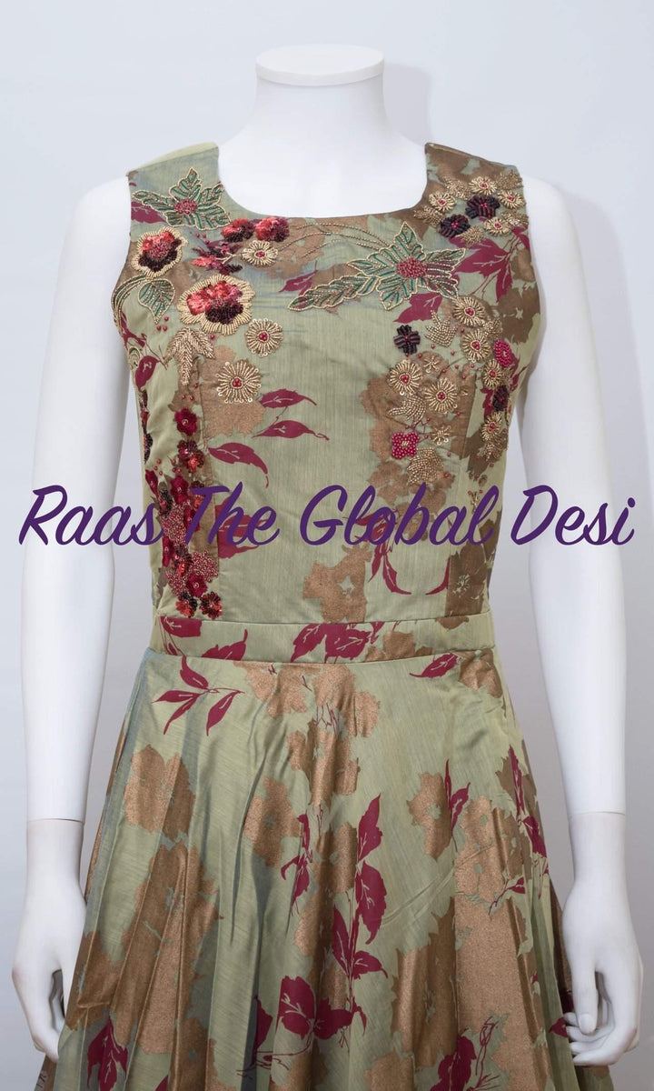 AG1310 - ANARKALI & GOWN