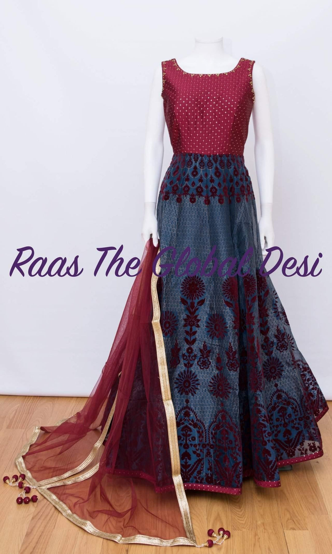 AG1307 - ANARKALI & GOWN