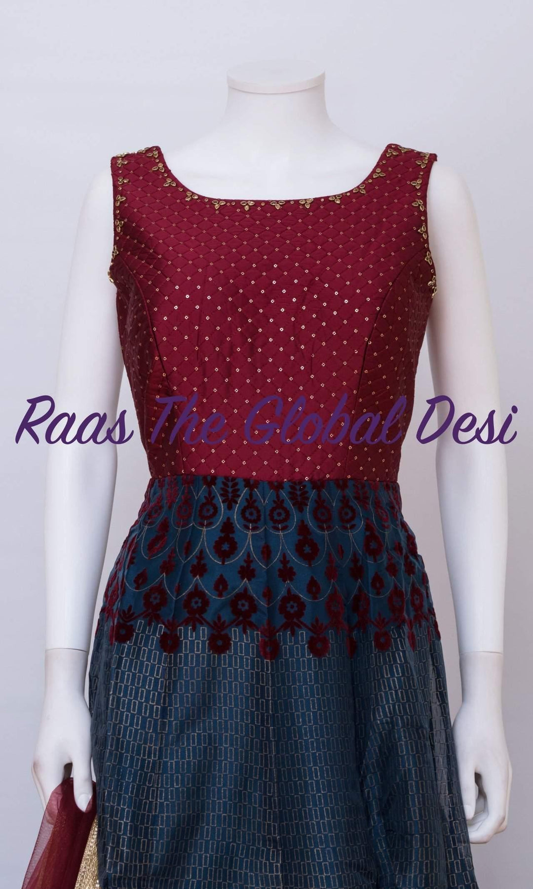 AG1307 - ANARKALI & GOWN