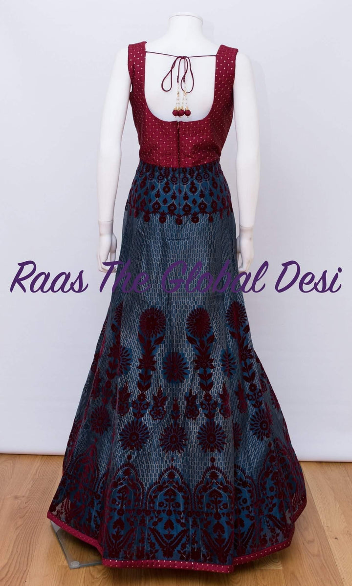 AG1307 - ANARKALI & GOWN