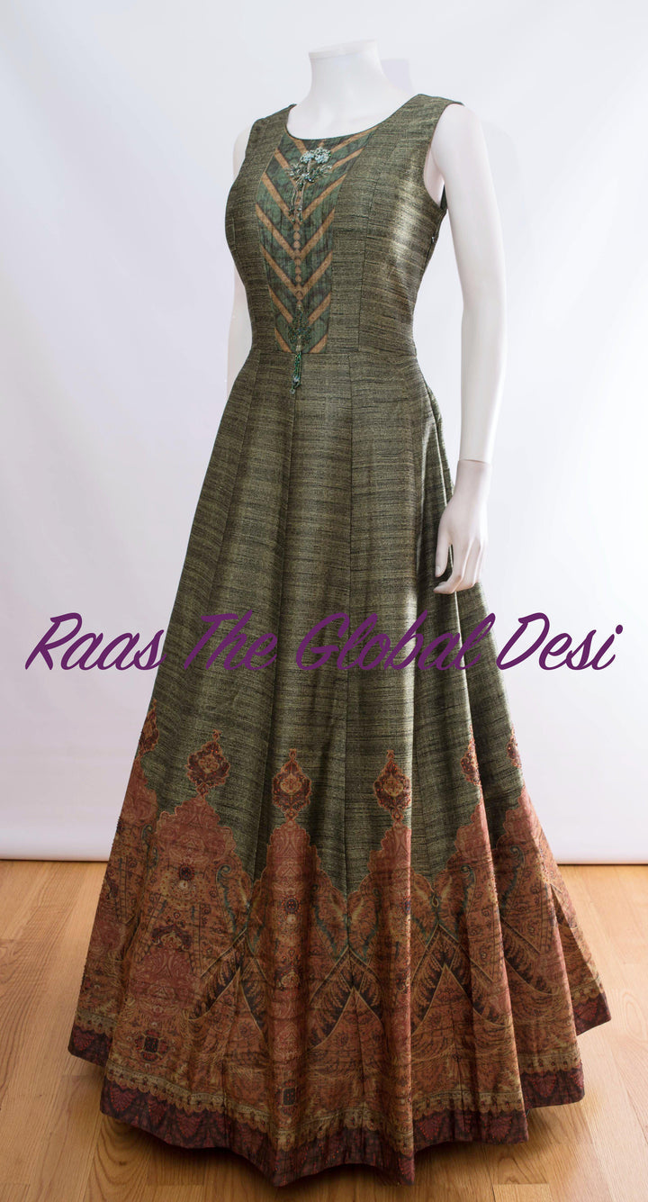 AG1336 - ANARKALI & GOWN