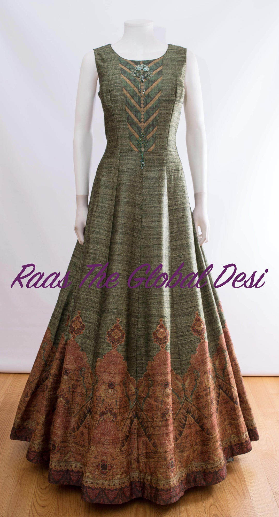 AG1336 - ANARKALI & GOWN