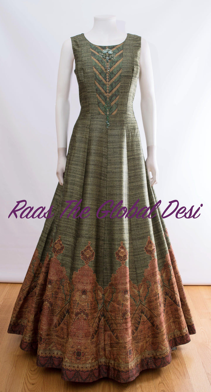 AG1336 - ANARKALI & GOWN
