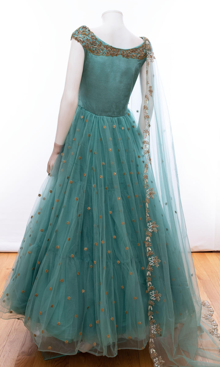 AG1436 - ANARKALI & GOWN