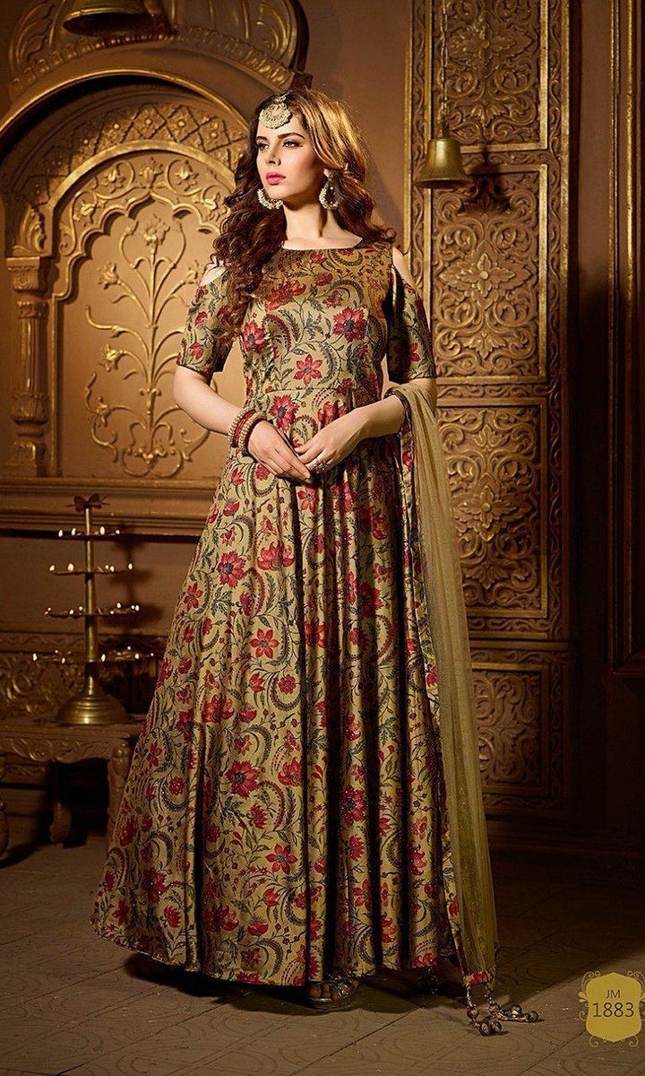 AG1299 - ANARKALI & GOWN