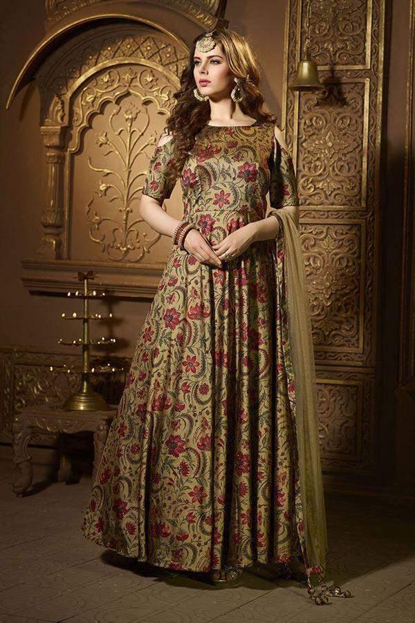 AG1299 - ANARKALI & GOWN