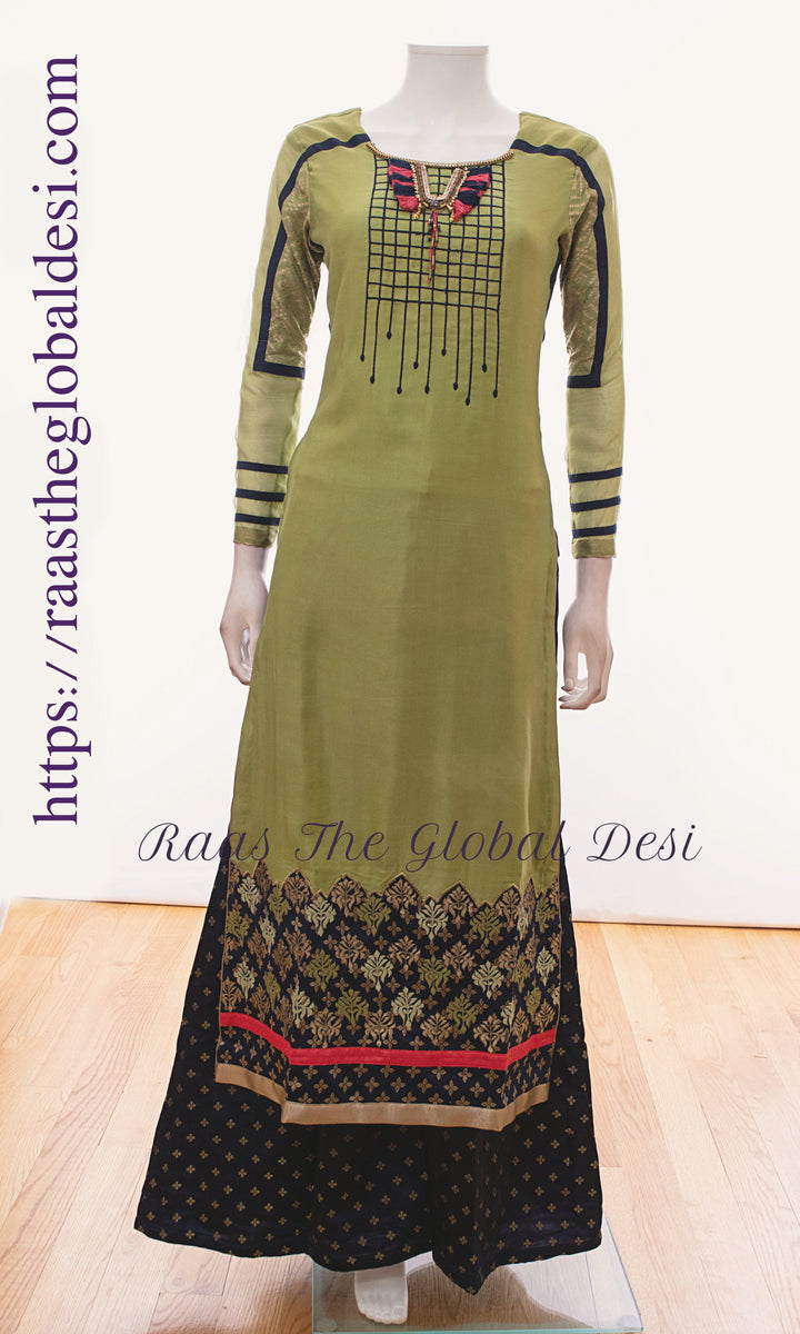 AG1421 - ANARKALI & GOWN