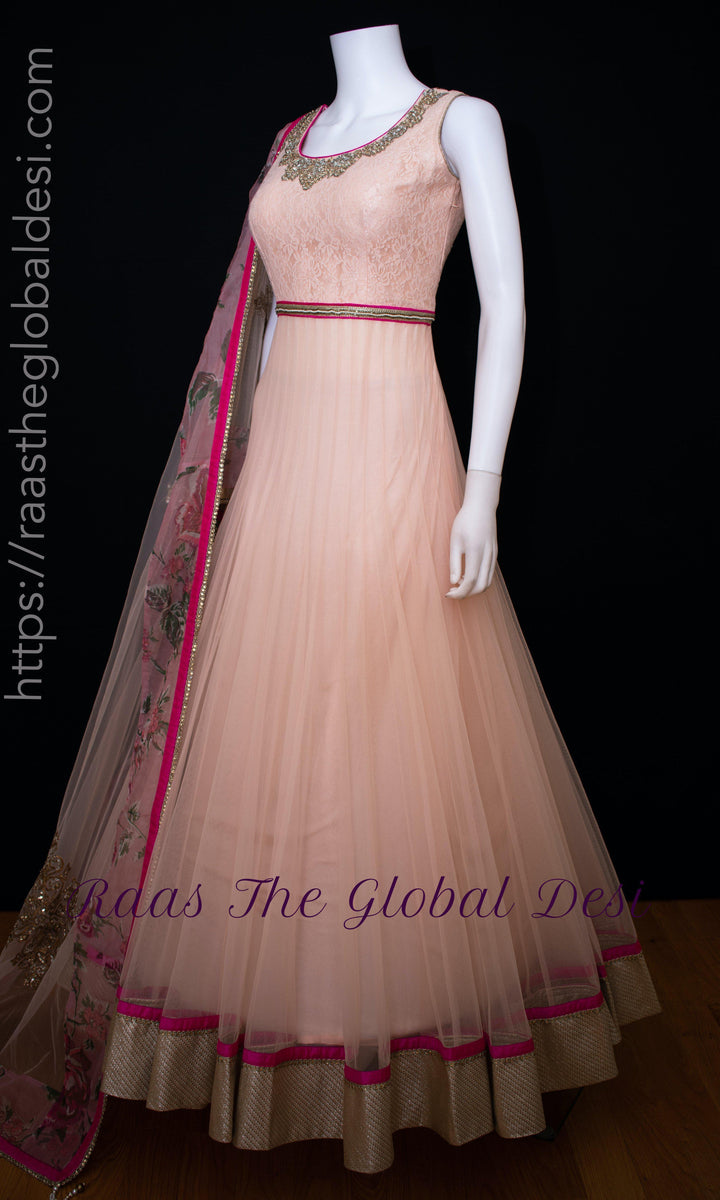 AG1674 - ANARKALI & GOWN
