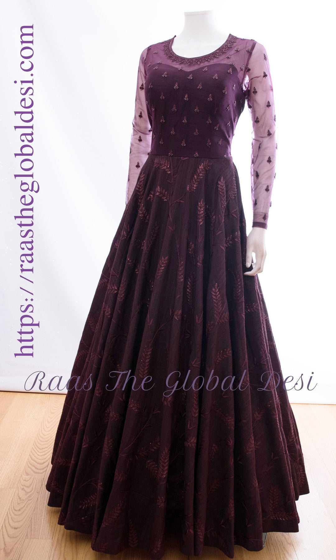 AG1394 - ANARKALI & GOWN