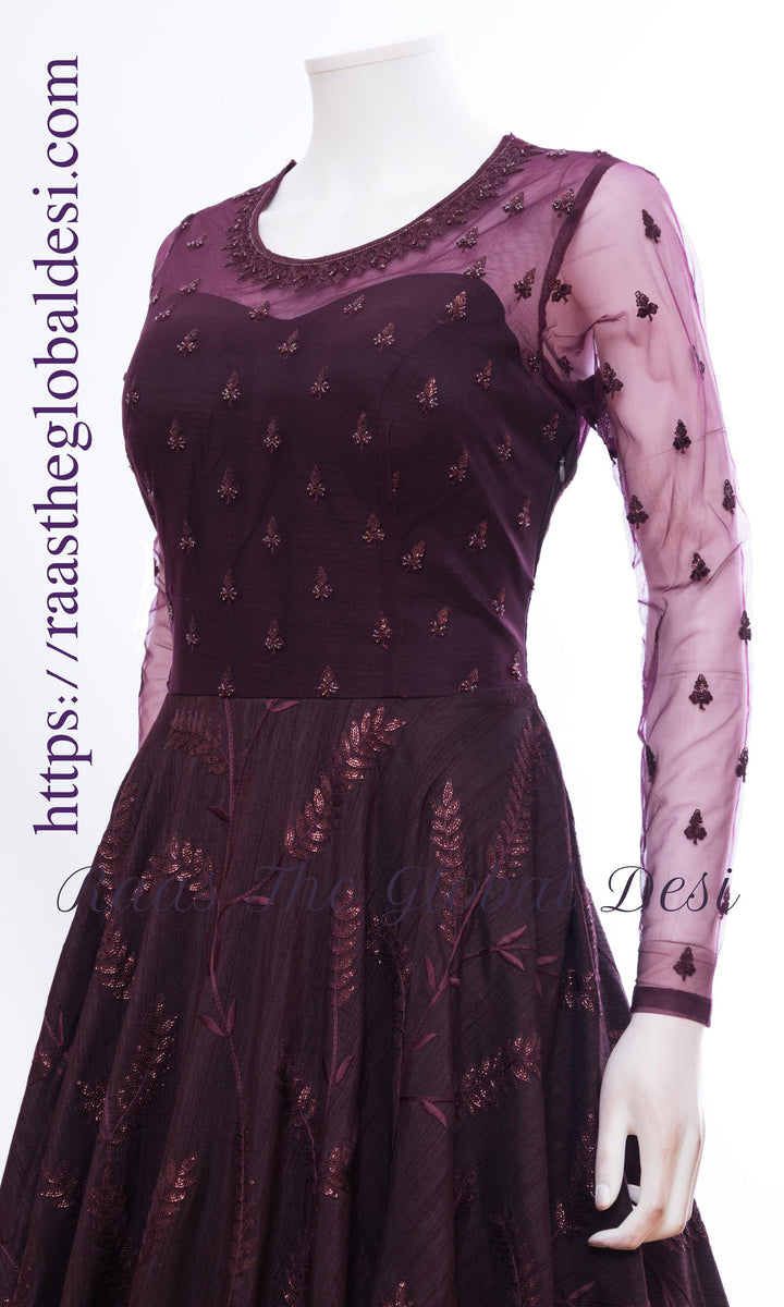 AG1394 - ANARKALI & GOWN