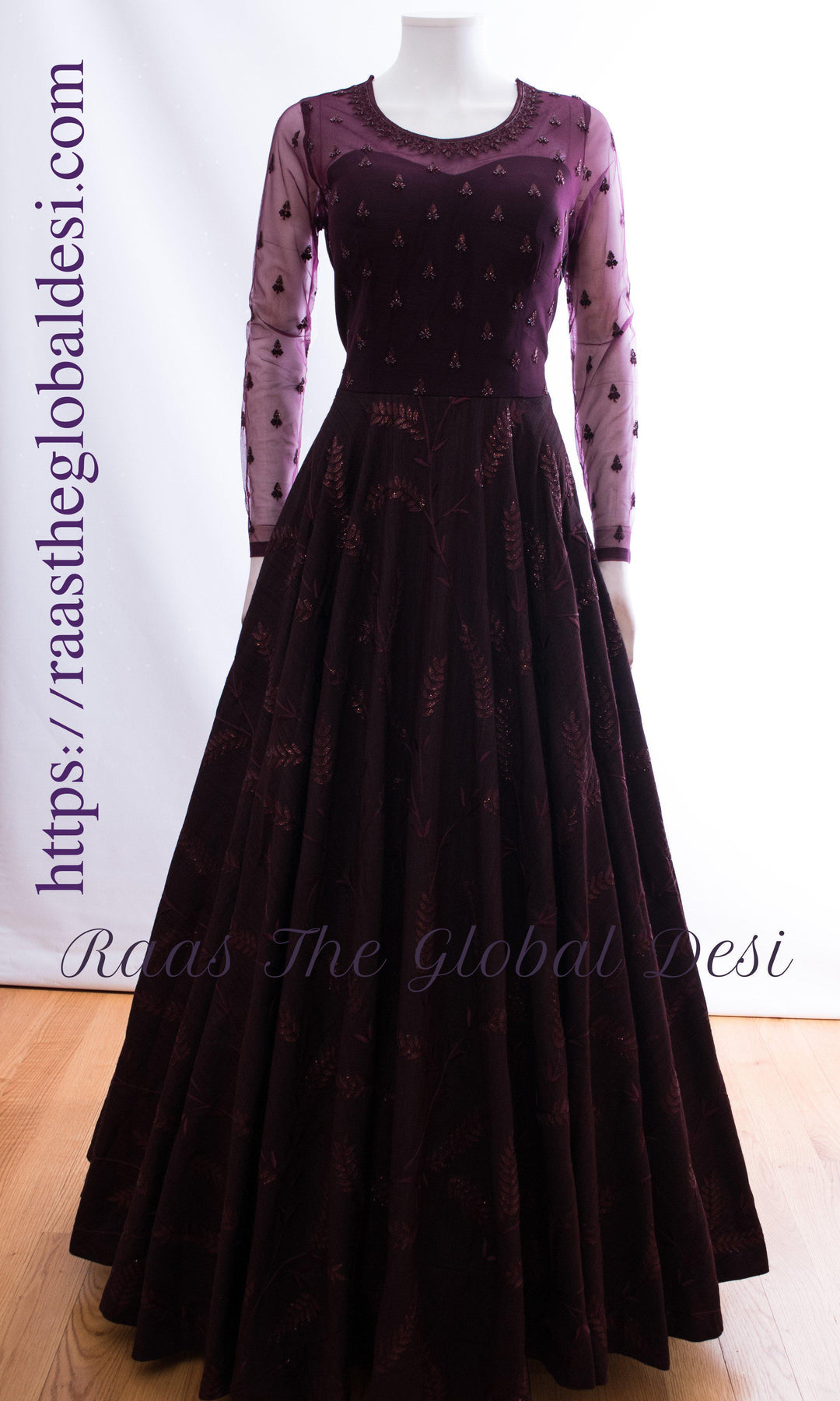 AG1394 - ANARKALI & GOWN