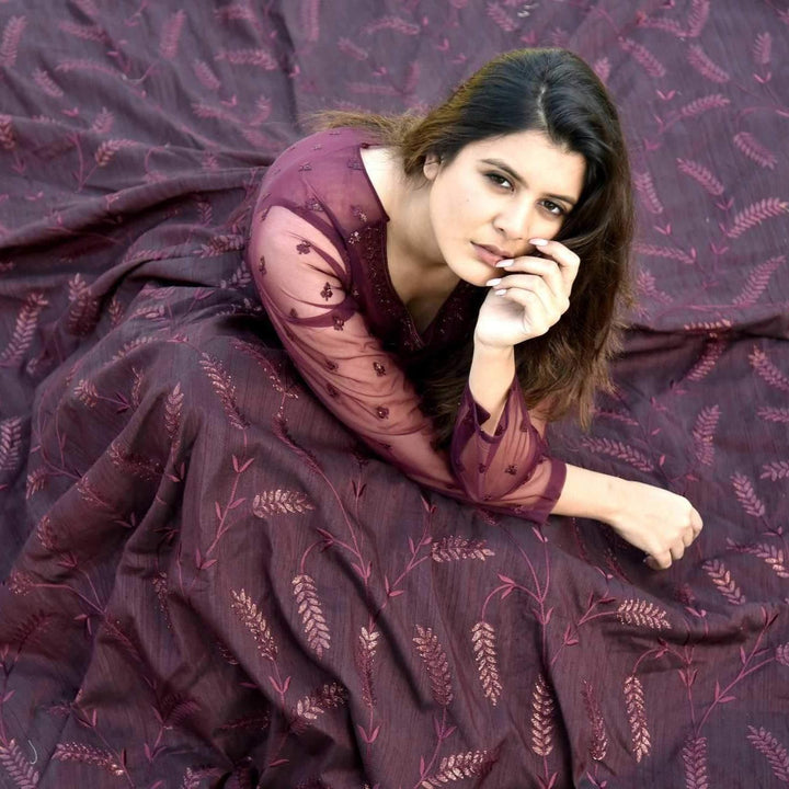 AG1394 - ANARKALI & GOWN