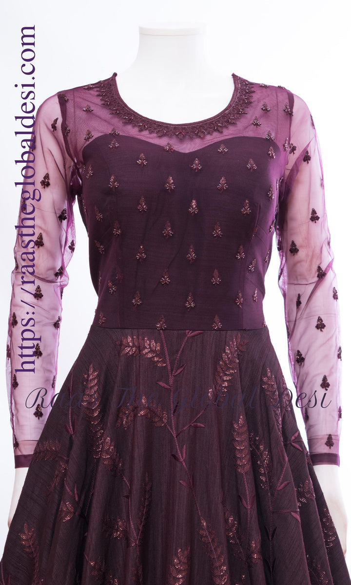 AG1394 - ANARKALI & GOWN