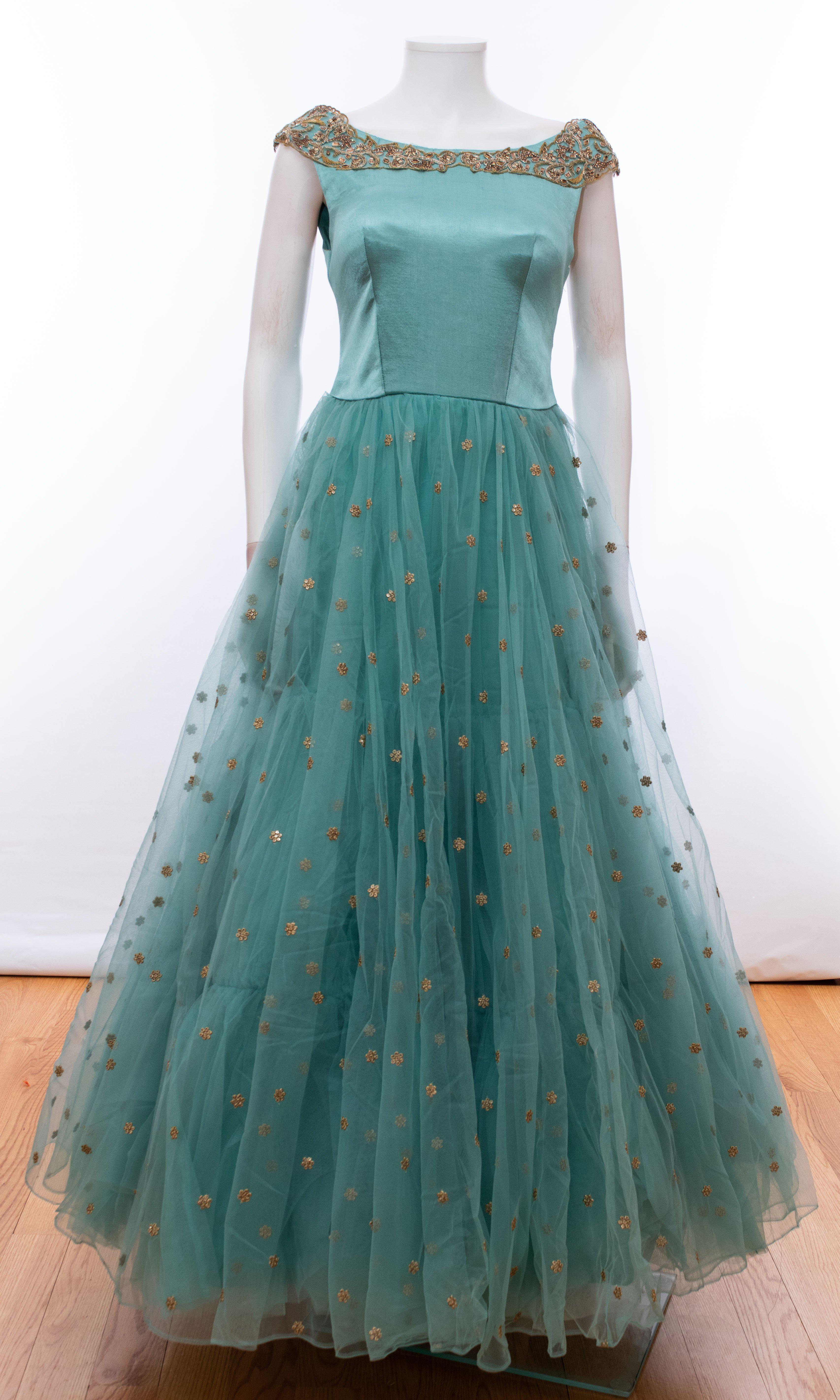 Elsinore Sky Blue Gown with Drape 2070202220606