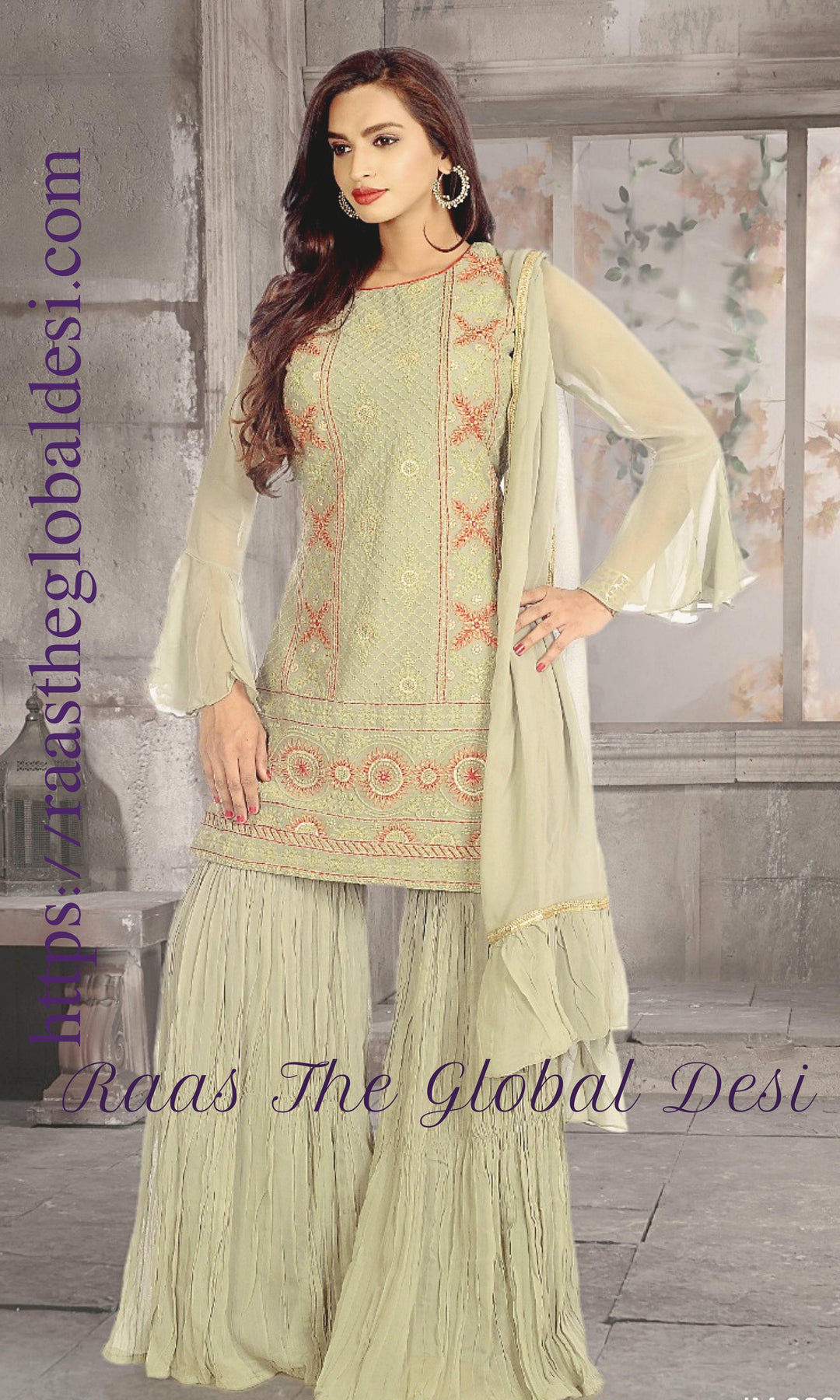 AG1448 - ANARKALI & GOWN