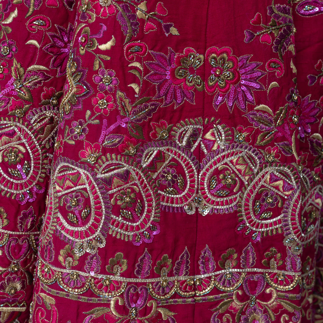 Mira Regal Magenta Lehenga