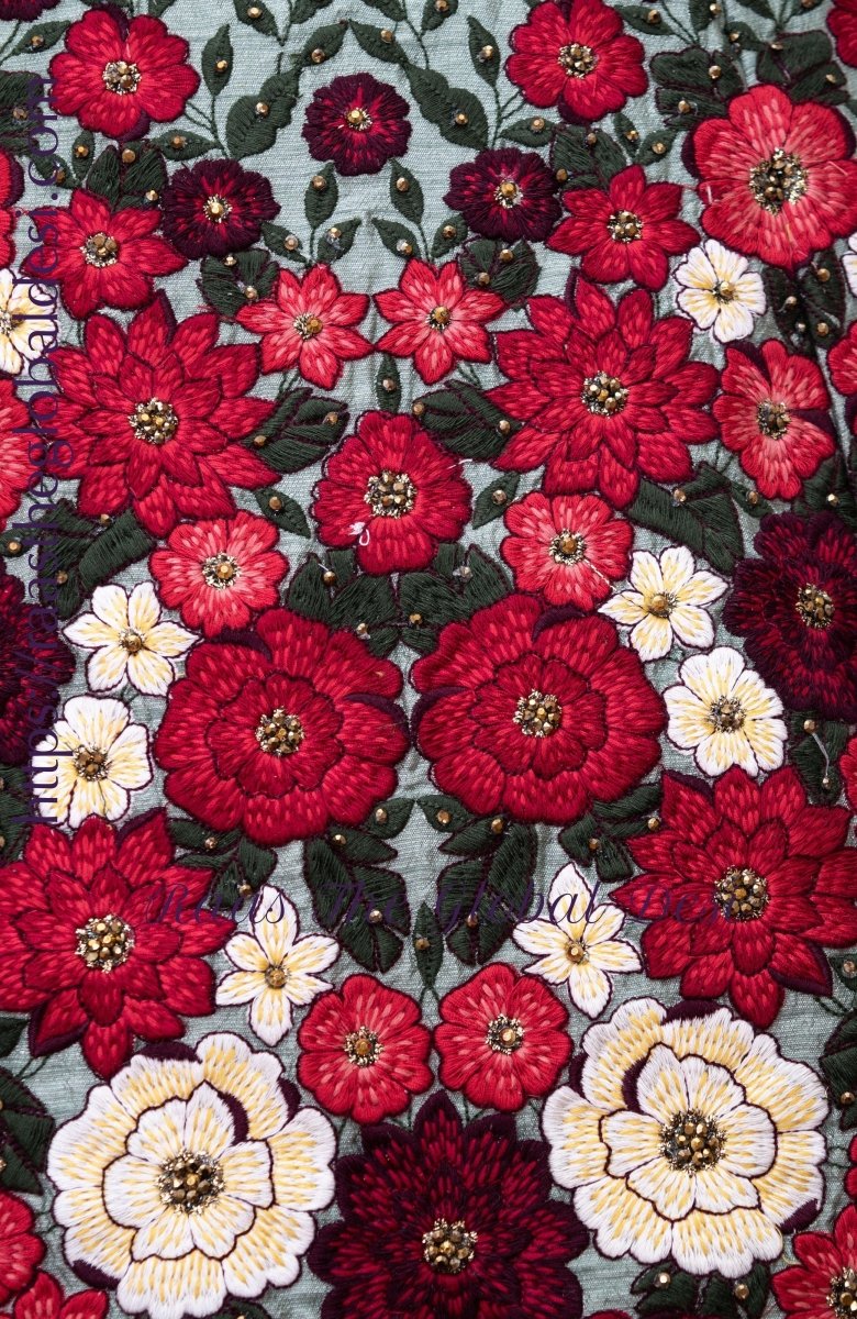Cyrene Multicolor Gown detail - AGNR2002