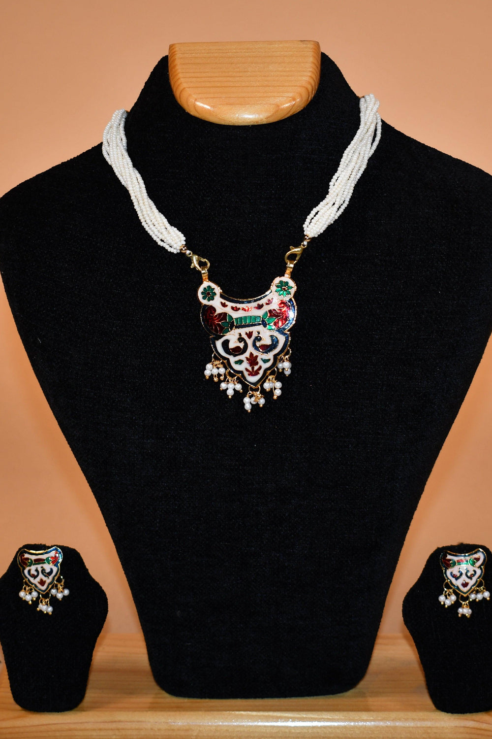 Alabaster Necklace Set FASHION JEWELRY RAAS