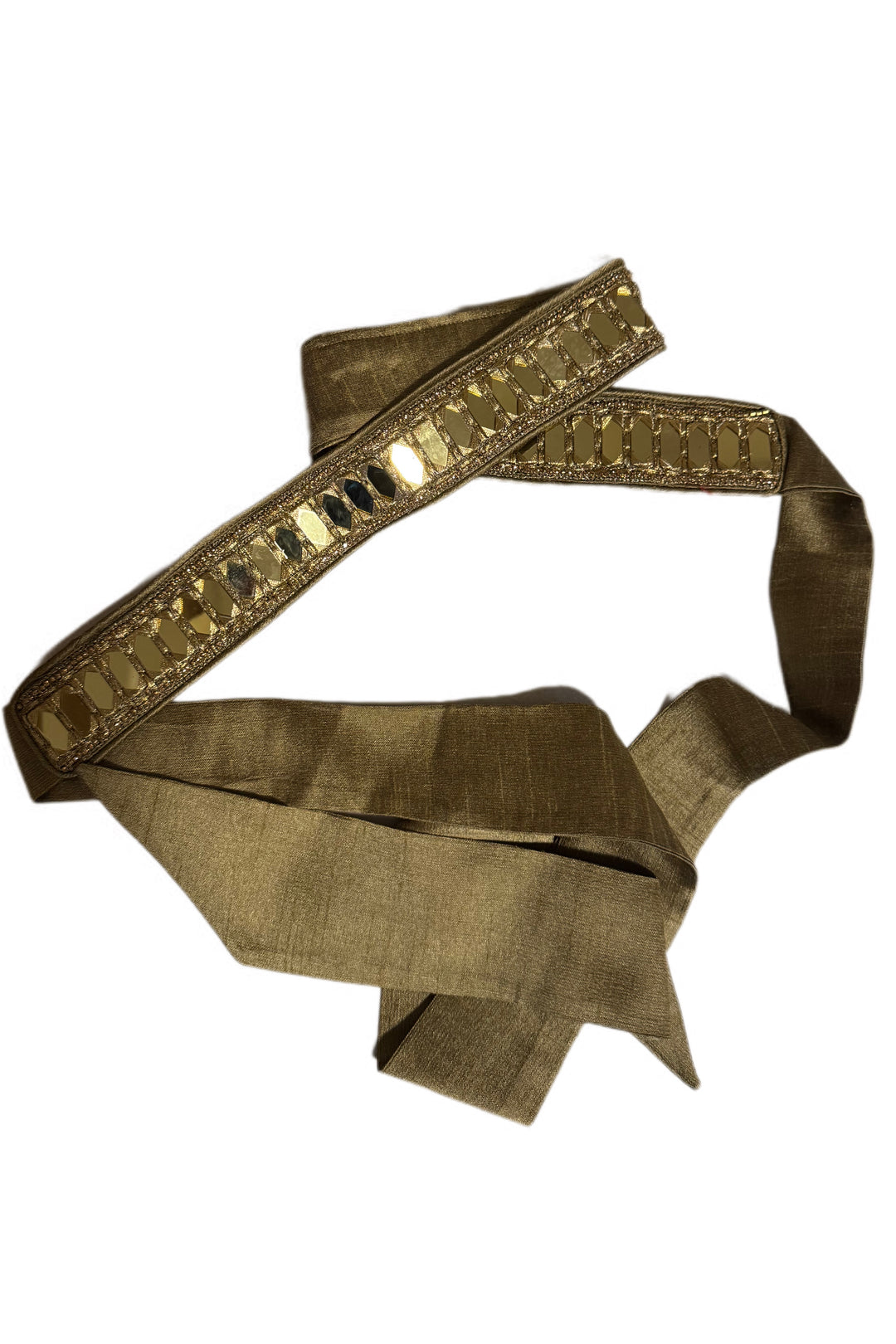 B2003 Gold Mirror Belt -  BELT Raas