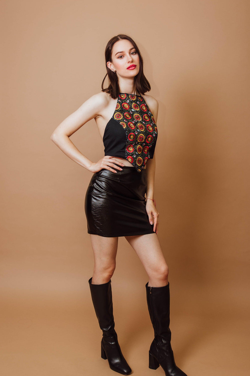 BLR1012 MILA CROP TOP blouse RAAS