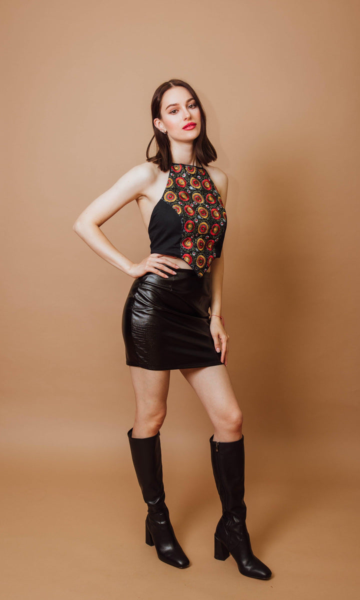 BLR1012 MILA CROP TOP-Raas USA