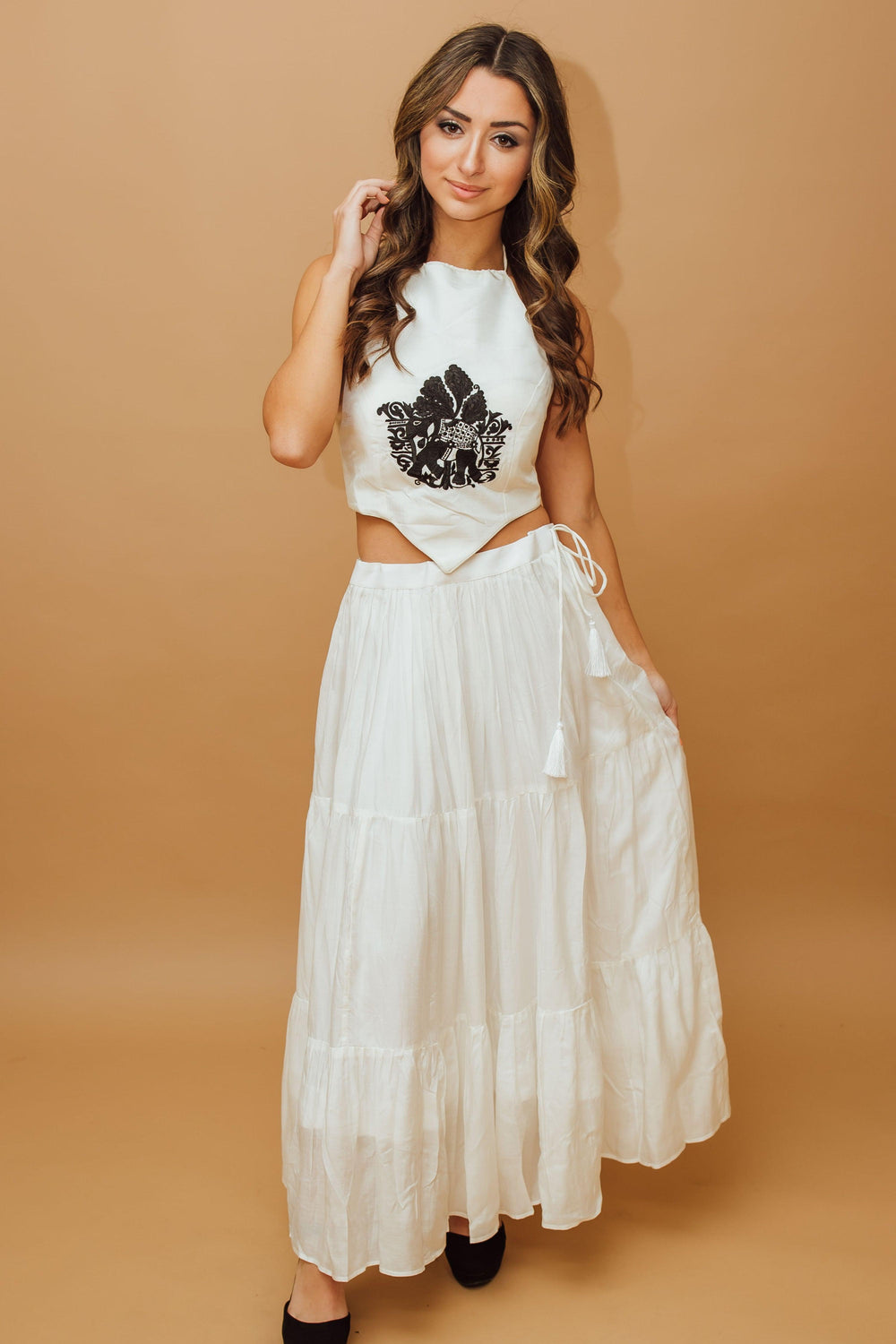 BLR1013 GIA CROP TOP blouse RAAS