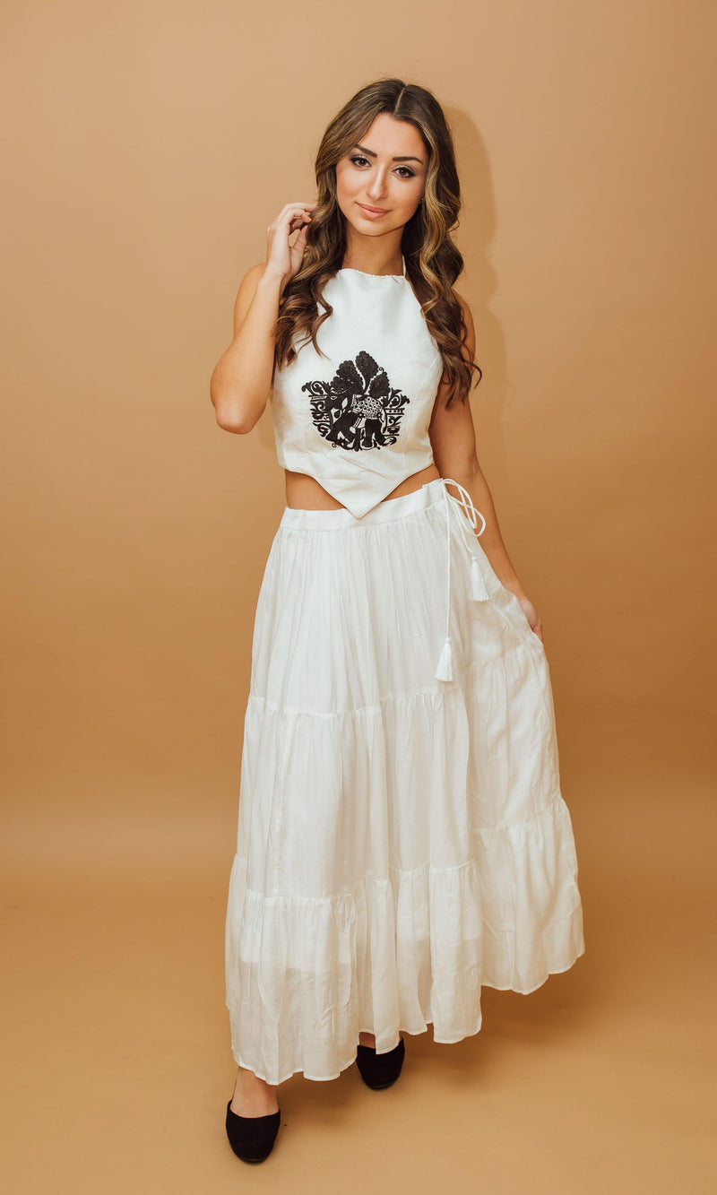 BLR1013 GIA CROP TOP blouse RAAS