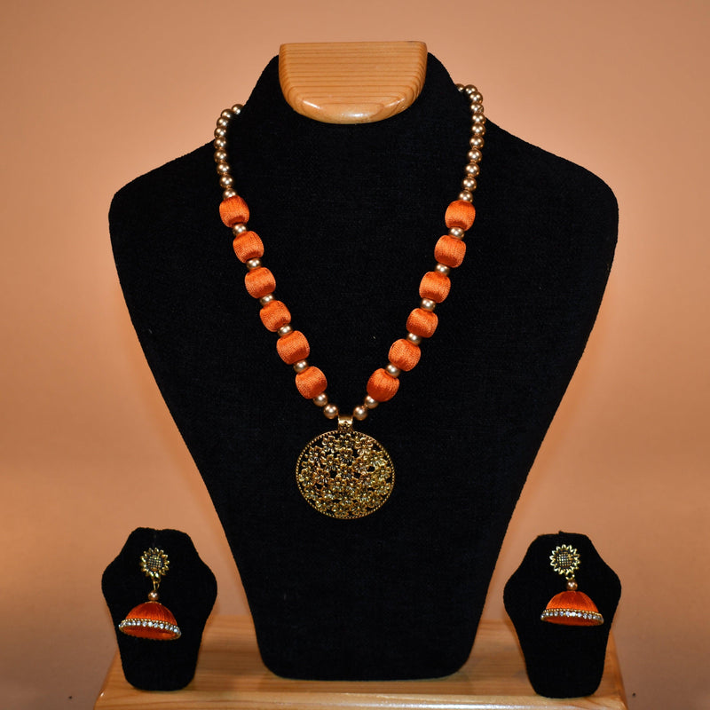Beaded Neckplace Set with Patterns FASHION JEWELRY RAAS