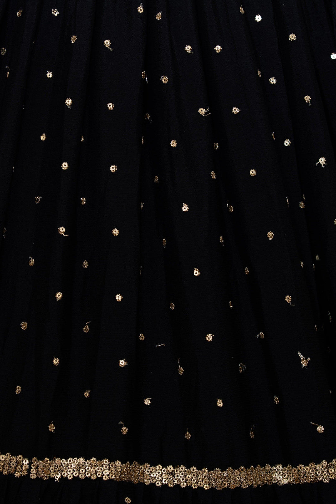 Black and Gold One Shoulder Lehenga choli set CHANIYA CHOLI RAAS