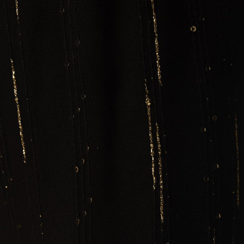 Black and Gold Palazzo Suit Long Sleeve-Raas