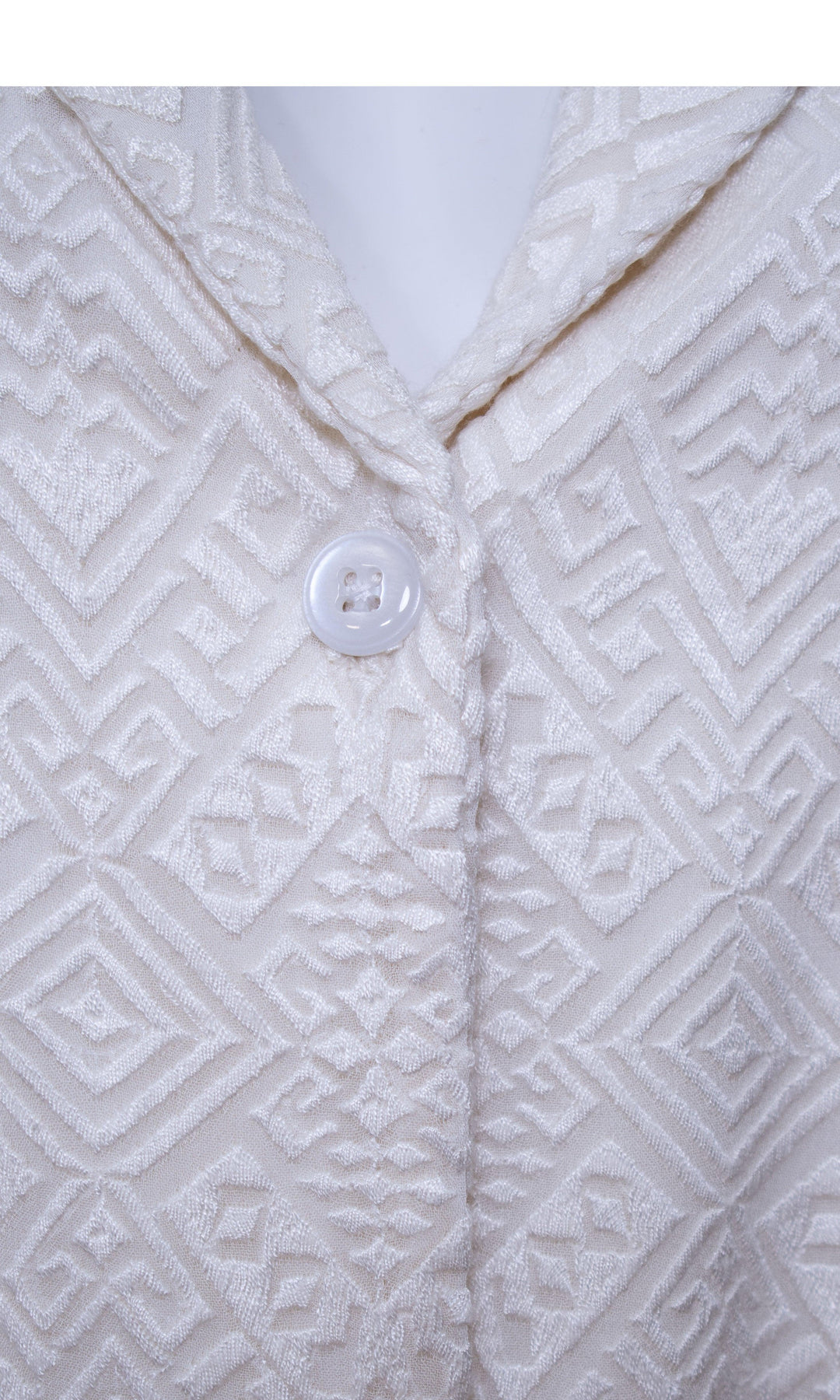 Blazer Dress with All-Over Embroidery-Raas USA