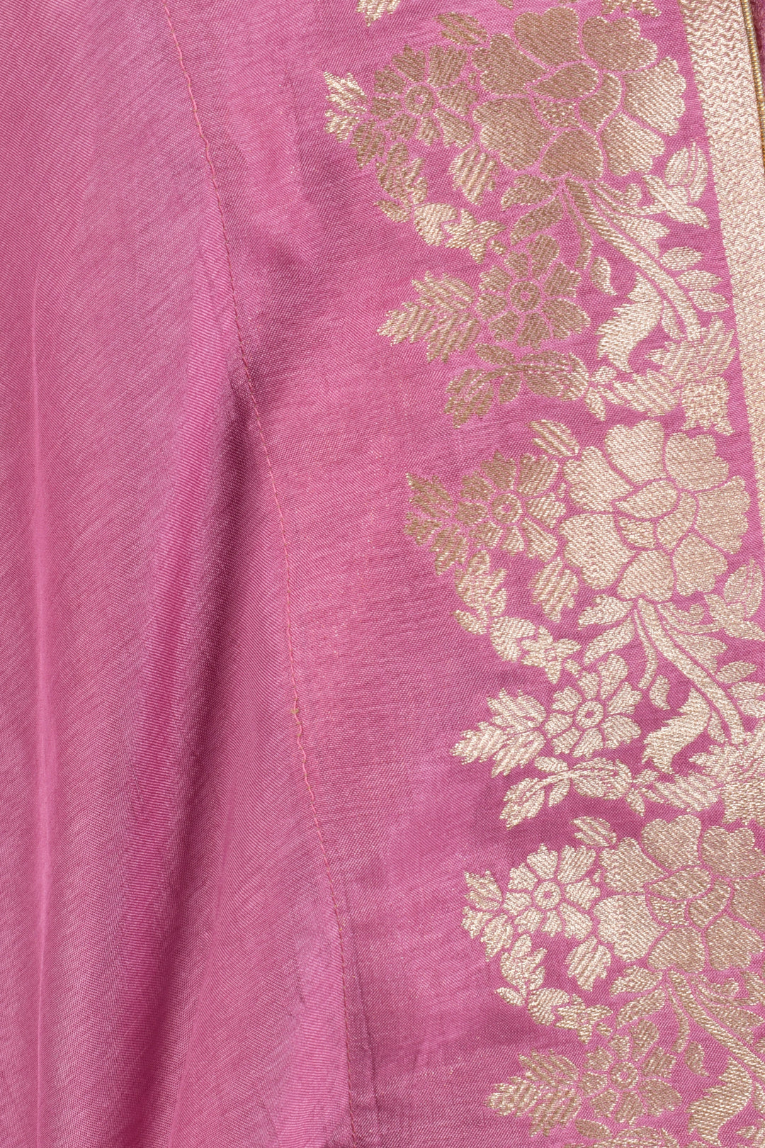 Blush Pink Shimmer Lehenga Choli-[mehendi outfit]-Raas