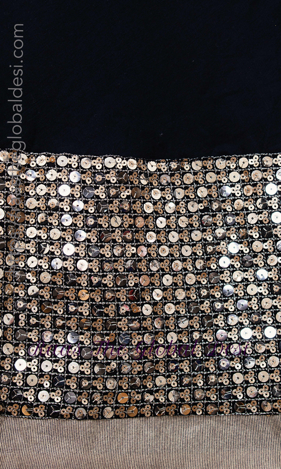 CC3102 Black Lehenga Choli With sequins Embroidery border Online-[black_lehenga_choli]-[black_chaniya_choli]-[black_lehengas]